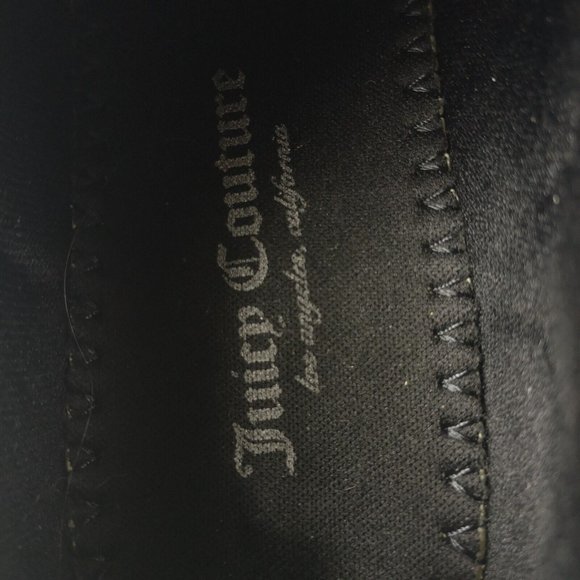 Women's Juicy Couture Black And White Sneakers 8.5 US LIKE NEW - Picture 8 of 10